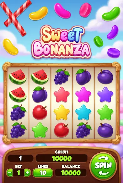 Slot Sweet Bonanza — uso del bono de bienvenida en casinos online